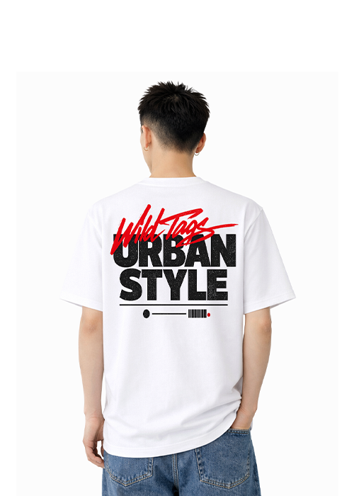 大きめプリントTシャツ